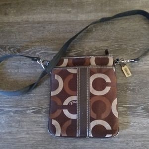 Coach mini shoulder bag. $38